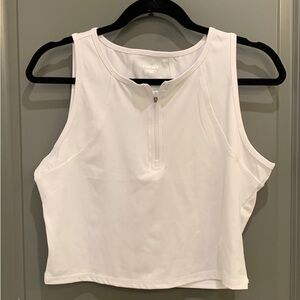 White tank top/crop top